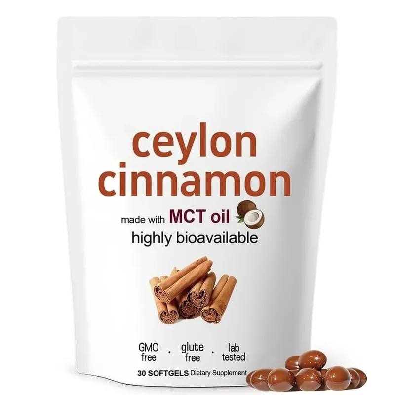 Ceylon Cinnamon Softgels 30 Count Natural Cinnamon Extract Supplement for Daily Wellness Digestion & Vitality Support — image 8