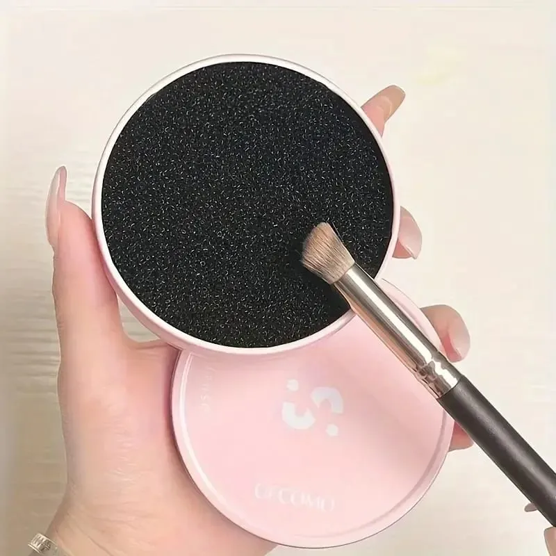 Makeup Brush Cleaning Box Quick Clean Sponge Eyeshadow Brushes Dry Cleaner Cosmetic Wash Clean Powder Tool Accessories — image 5
