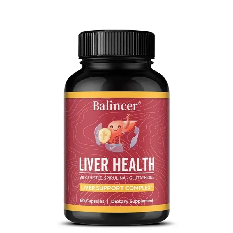 Liver Cleansing Detox Capsules Health Liver Support Colon Cleansing Repair Natural Herbal with Dandelion Milk Thistle — image 8