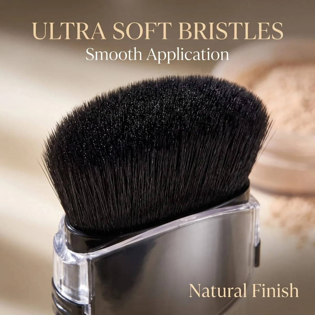 Mini Telescopic Makeup Brushes - Portable Nylon Bristles & ABS Handle for Blush/Powder/Foundation Multi-Use Travel Beauty Tools — image 5