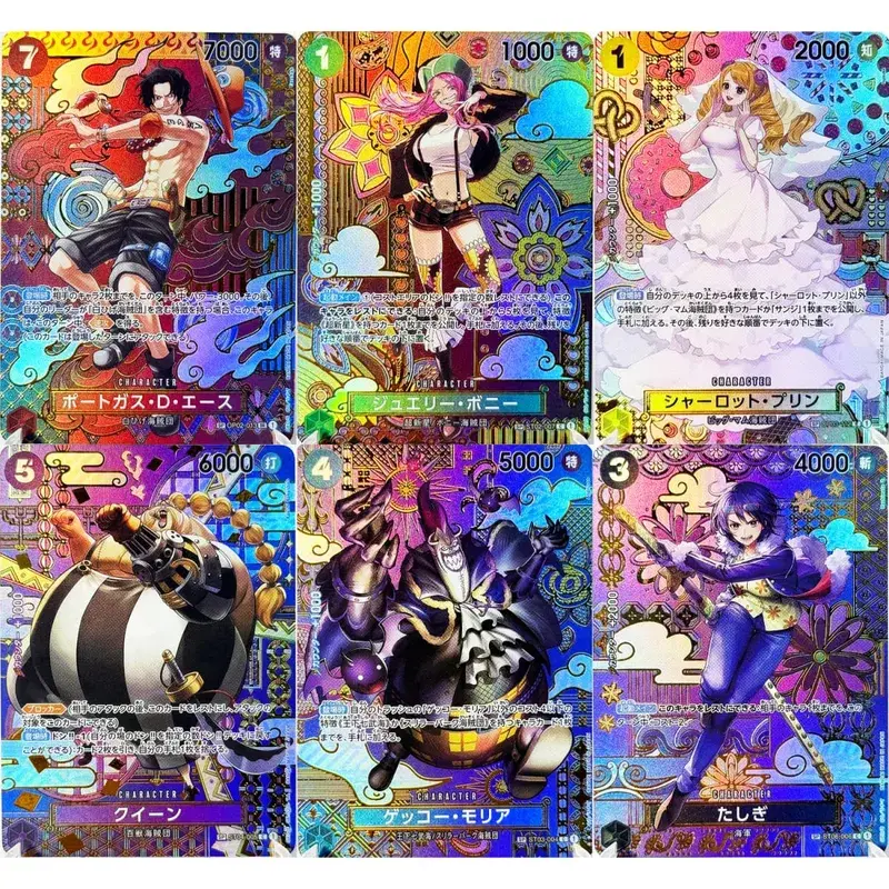 Full Set One Piece Card Game SP Rare Card Complete Collection High Quality DIY Replica Anime Foil Proxy Card [English/Japanese]