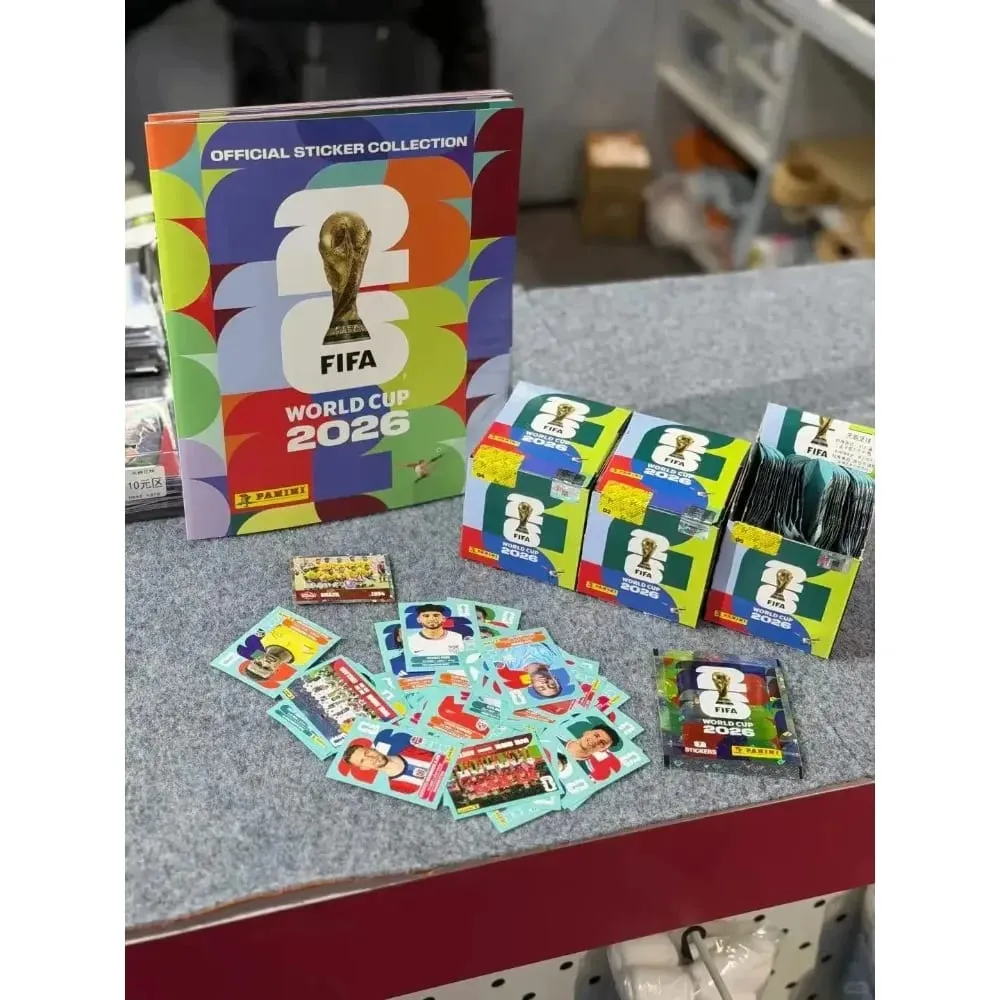 IN Stock International Version Panini 2026 FIFA World Cup Genuine Sticker Collection Limited Football Fan Souvenir Holiday Gifts — image 2
