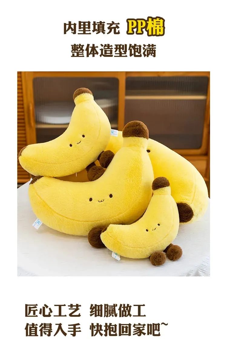 Simulated Fruit Doll Fun Long Leg Banana Children's Doll Pillow Soft and Comfortable Funny Doll Gift — image 9