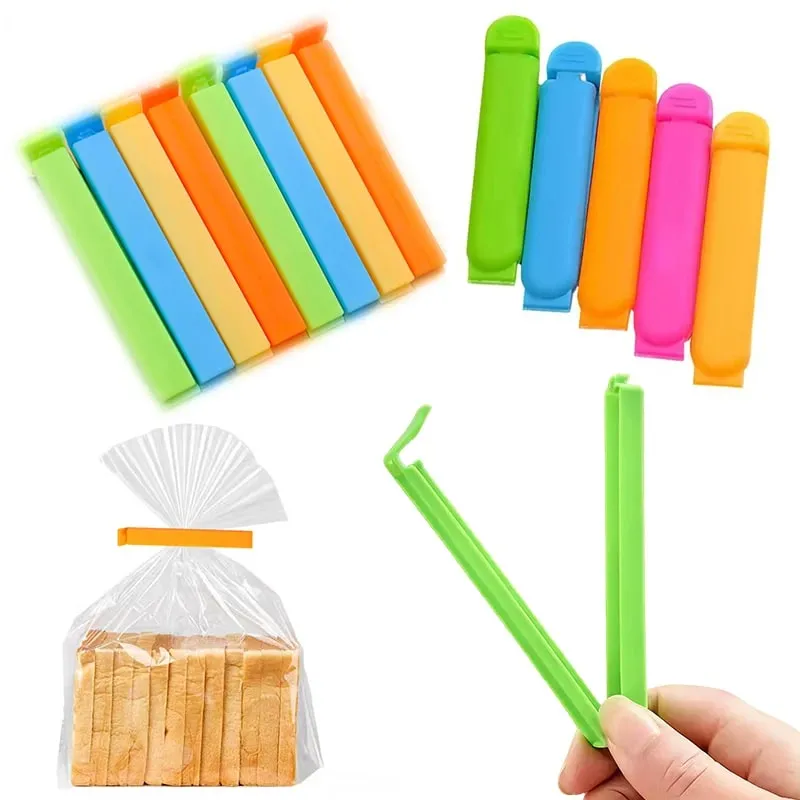 10-20PCS/Set Sealing Clip Colorful Reusable Snack Storage Sealer Clamp Kitchen Gadgets for Food Fresh Keeping Moisture Proof ZYF — image 8