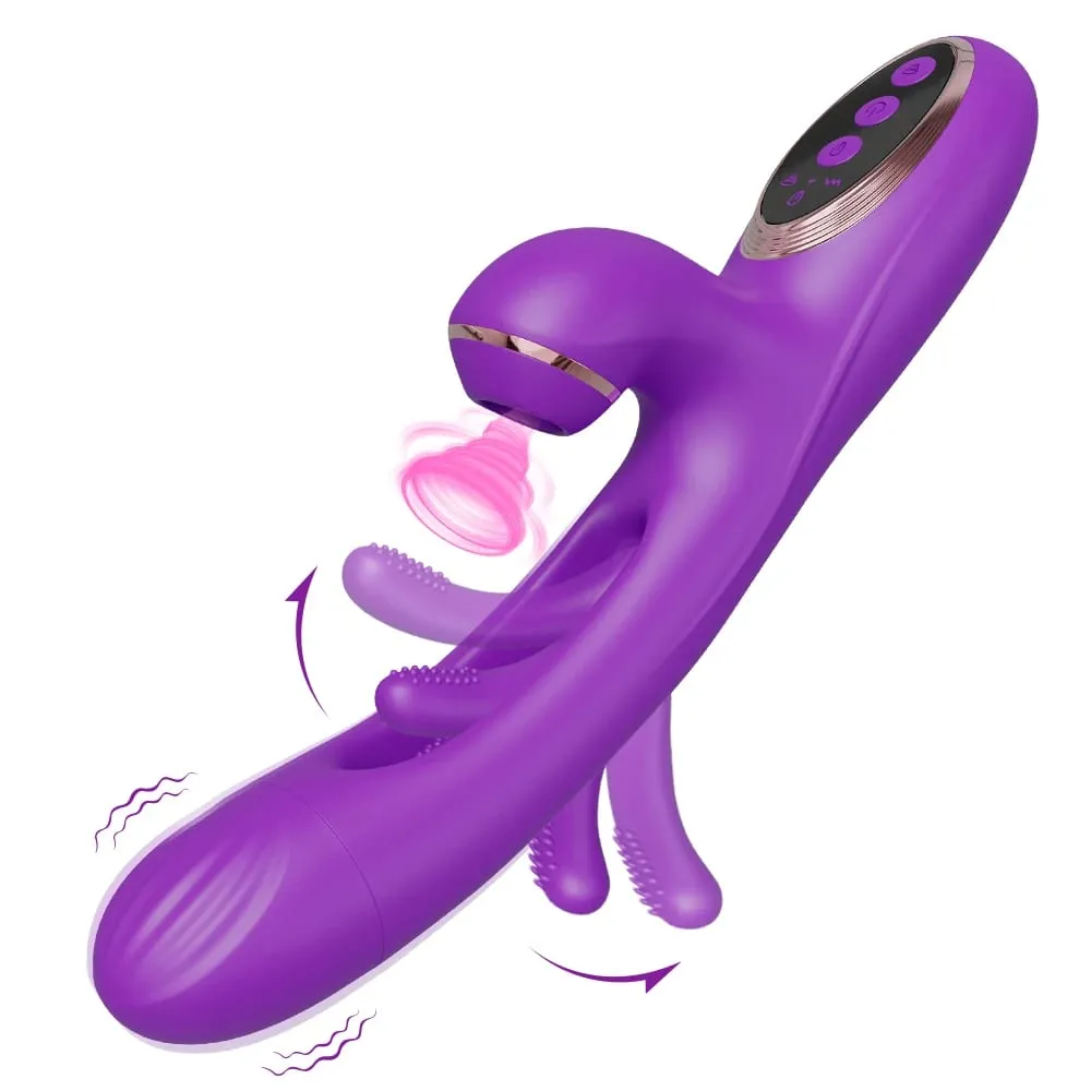 Sucking Flapping Vibrator for Women Clitoris G Spot Stimulator Dildo Tapping Vagina Massager Vibrating Adult Female Sex Toys — image 1