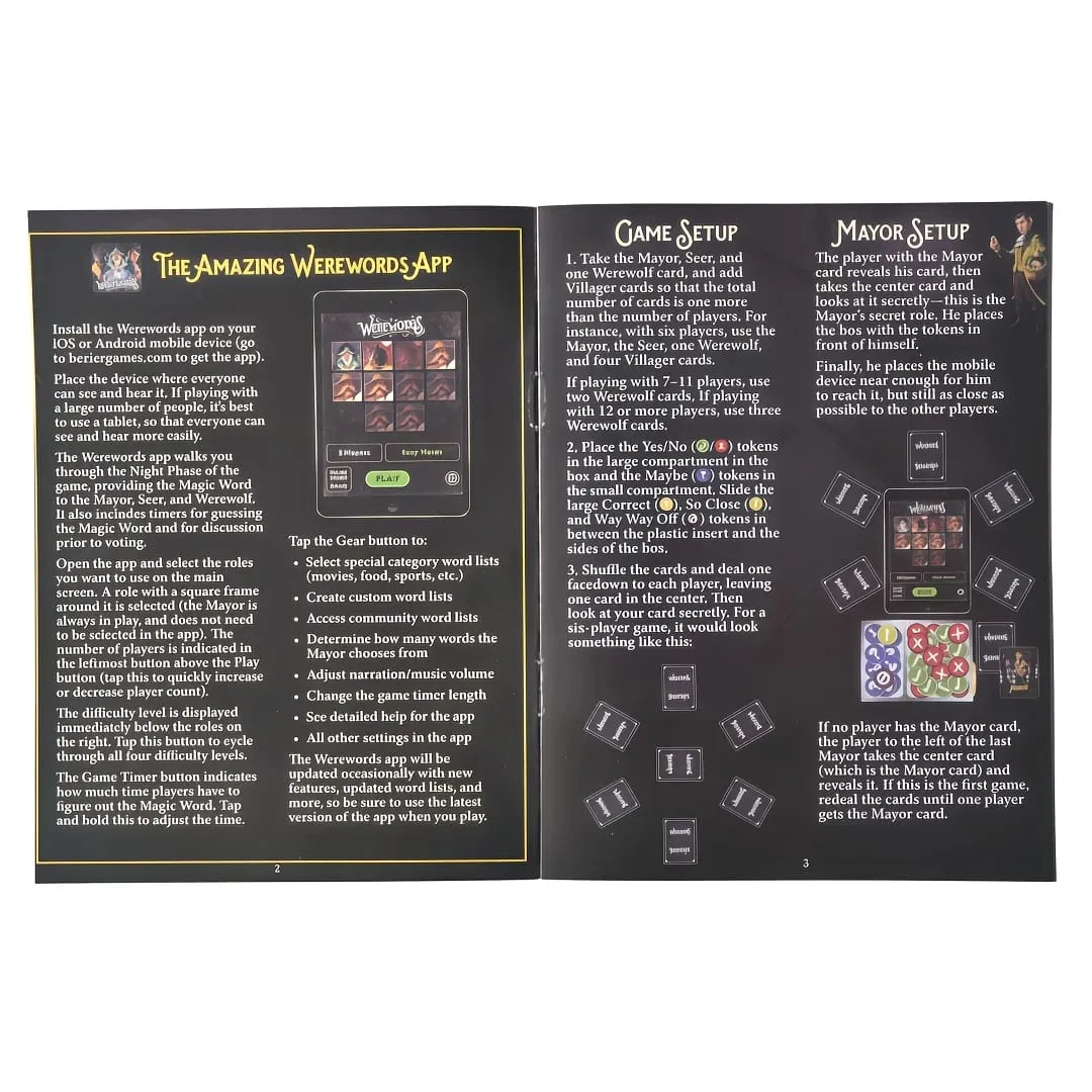 "Hidden Identity Word Board Game Werewolf-Style Word-Guessing Game Interactive Card Toy for Multi-Person Gatherings" Card Game Board Game Ideal for Family Gatherings Gift — image 5