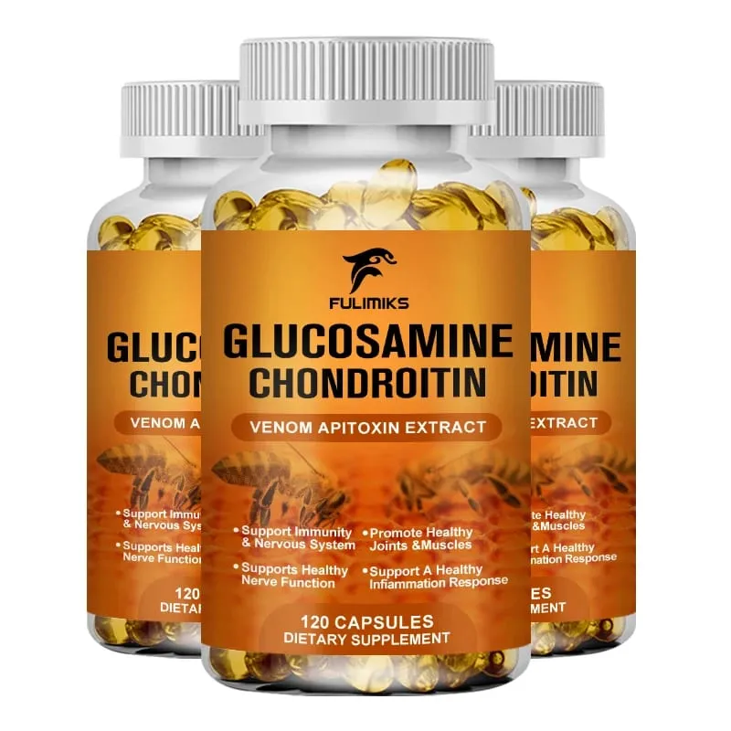 Premium Glucosamine Chondroitin Supplement with Bee Venom MSM & Hyaluronic Acid Supports Joint Flexibility & Cartilage Health — image 10