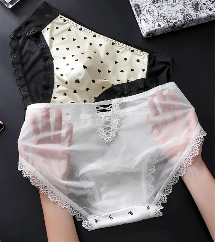 Roupa interior masculina macia arco impressão renda calzoncillos hombre 3d espaço adultos 18 plus size cueca nude sentimento sissy cuecas masculino — image 6