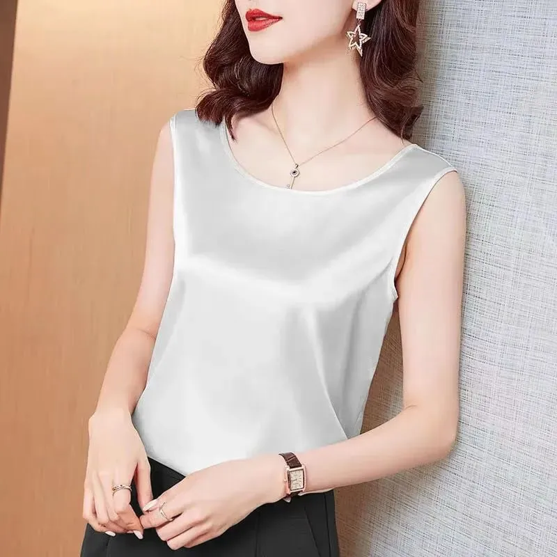Women Summer Tanks Camis Vest Fashion Casual Sleeveless Ladies Street Tanks Tops Tees Hotsweet — image 5