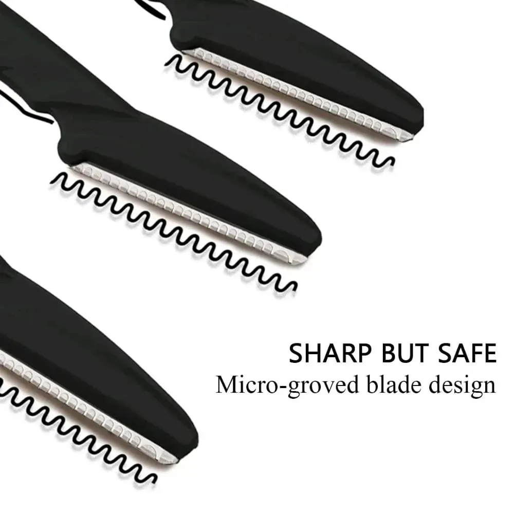 Eyebrow Trimmer 40PCS Brown Eyebrow Razor Safe Face Body Hair Removal Shaver Blades Woman Eyebrow Shaping Knife Razors — image 2