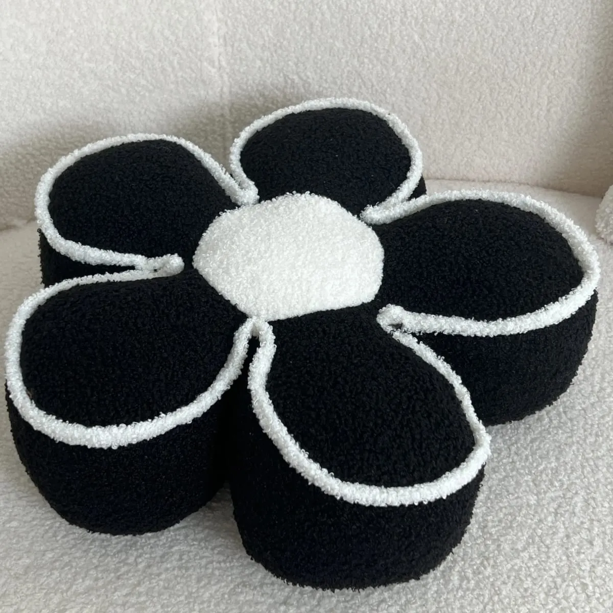 PP Cotton Filled Sunflower Pillow Flower Petal Shape Sofa Cushion Headrest Backrest Pad Living Room Bedroom Bay Window Decor — image 13