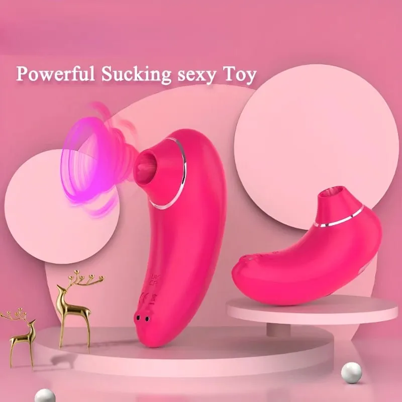 Powerful Clit Sucking Vibrator for Women Nipple Clitoris Sucker Stimulator Female Massager Vibrating Sex Toys Goods for Adult — image 5