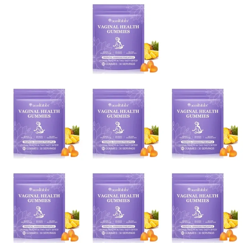 Acentiallabs Vaginal Health Gummies with Bacillus Coagulans and Vitamin C Supports Immune Defense and PH Balance 60 Gummies — image 13