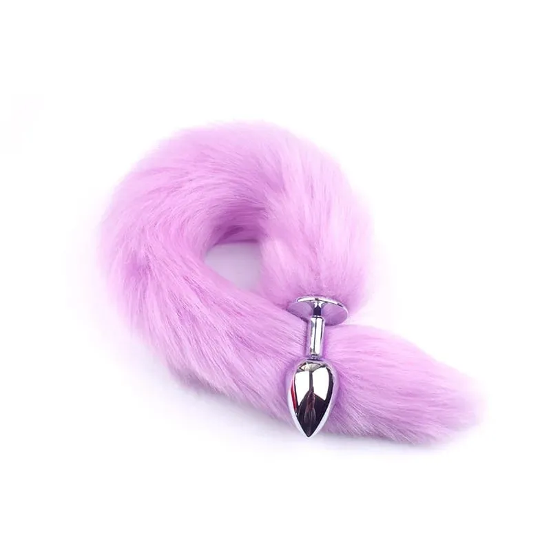 Fox Tail Anal Plug Sex Anal Toy Butt Plug For Women Adult Sex Toy Stainles Steel Anal Plug Smooth Butt Plug Cosplay BDSM Sex Toy — image 9
