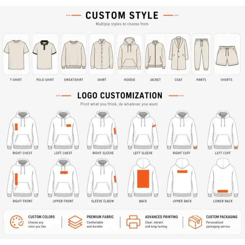 Customized Logo Zipper Hoodies Autumn Winter Fashion Embroidery Company Printed Sweatshirts Men Women Personality Hoody Pullover — image 4