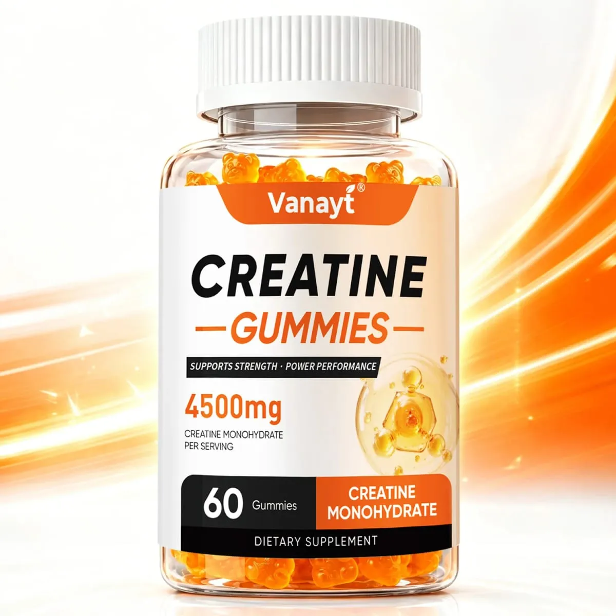 Creatine Monohydrate Gummies 4500mg - Boost Energy Build Muscle Mass and Improve Athletic Performance — image 8