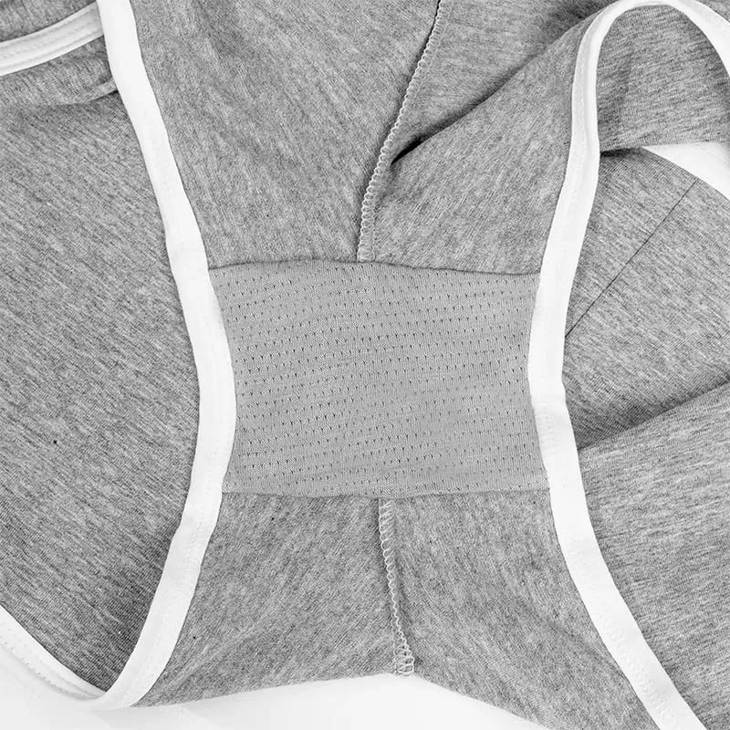 Women's Comfortable Breathable Sports Vest with Padding And Cotton Underwear Fitness Running Underwear Set — image 6