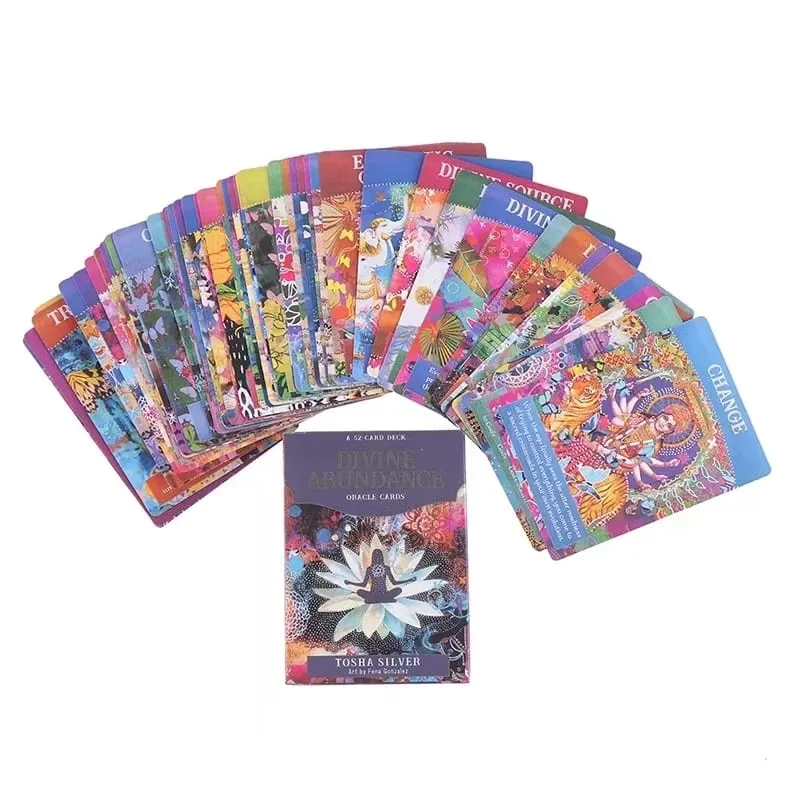 Divine Abundance Oracle Deck English Explanation Oracle Tarot Card For Divination Fate Beginners Tarot D — image 5