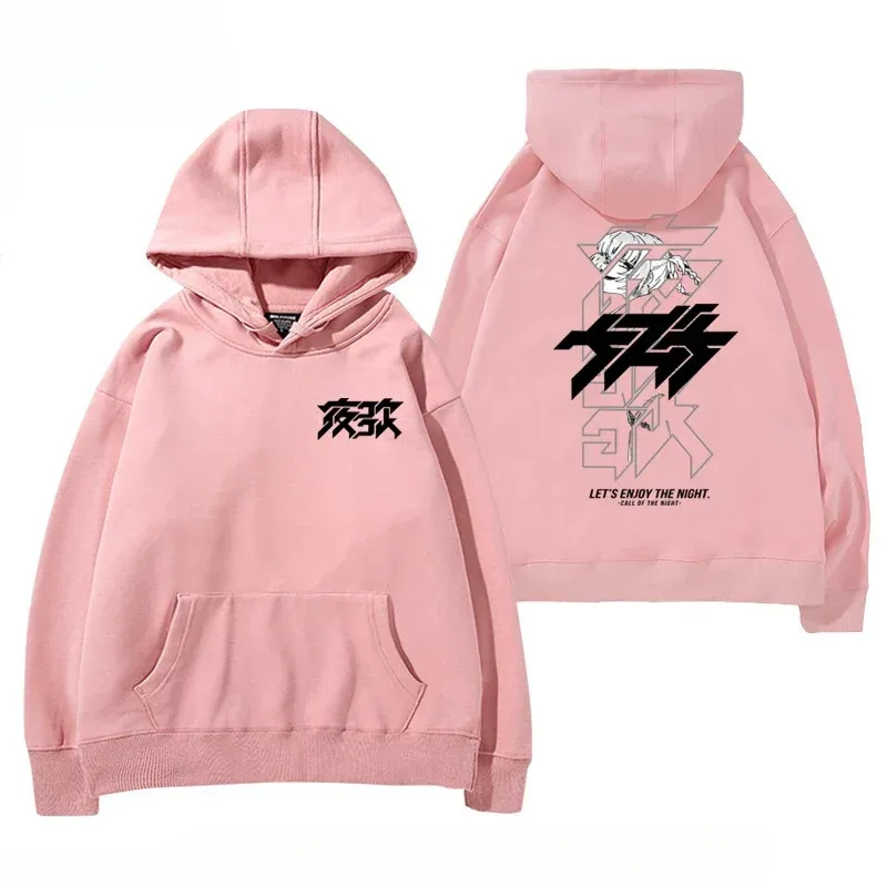 Y2K Anime CALL OF THE NIGHT Nazuna Nanakusa Funny Hoodie Hip Hop Graphic Sweatshirts Poleron Hombre Streetwear Harajuku Tracksui — image 24