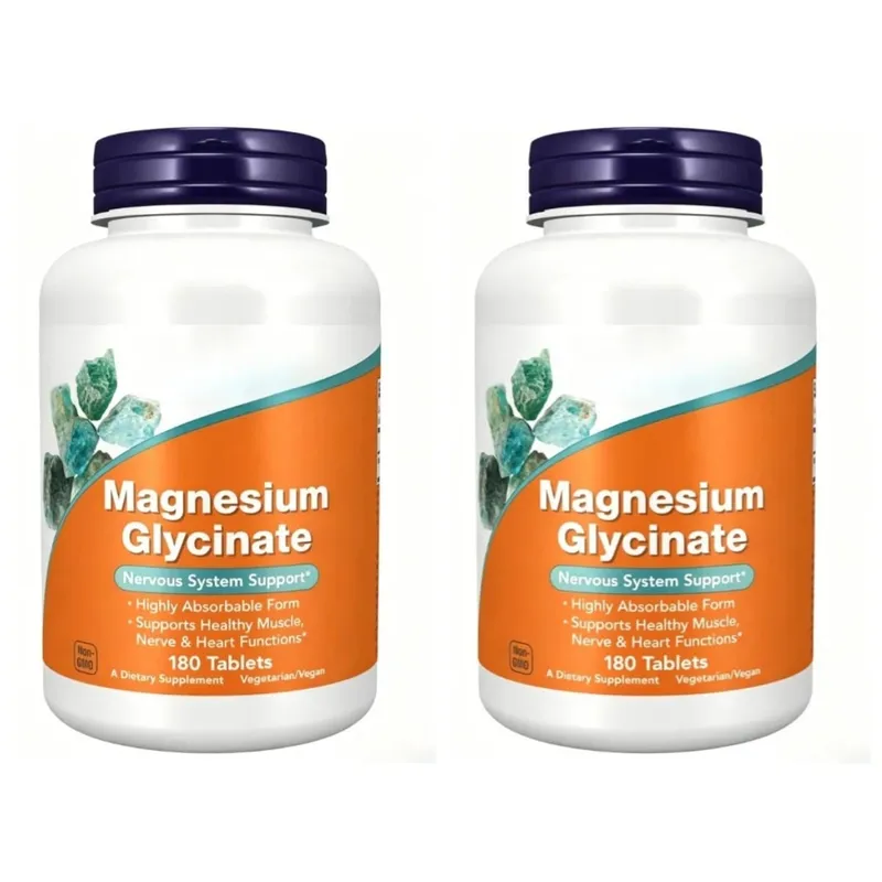 Magnesium Glycinate Supplement 180 Tablets Chelated Bisglycinate Dietary Tablets for Men & Women Gentle Daily Mineral Support — image 8
