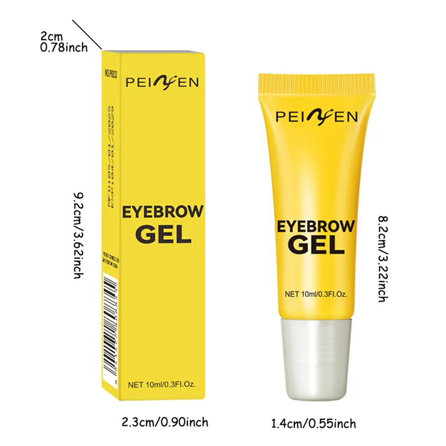 Eyebrow shaping gel Eyebrow shaping cream with brush Wild eyebrow strong shaping — image 5