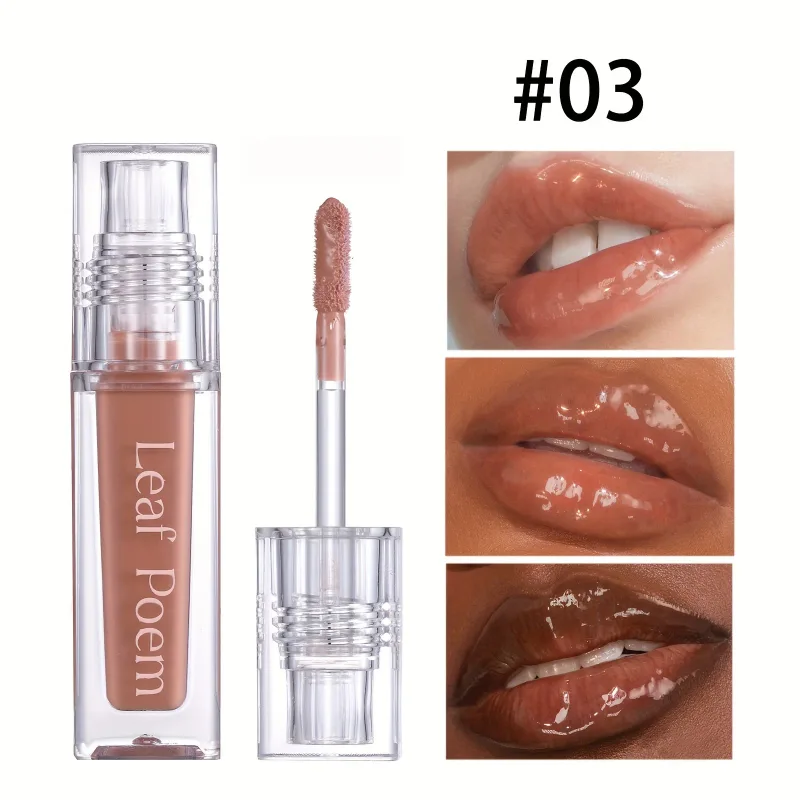 Hydrating Crystal Lip Oil - Plumping & Moisturizing Gloss with Tinted Shades for All Skin Types — image 9