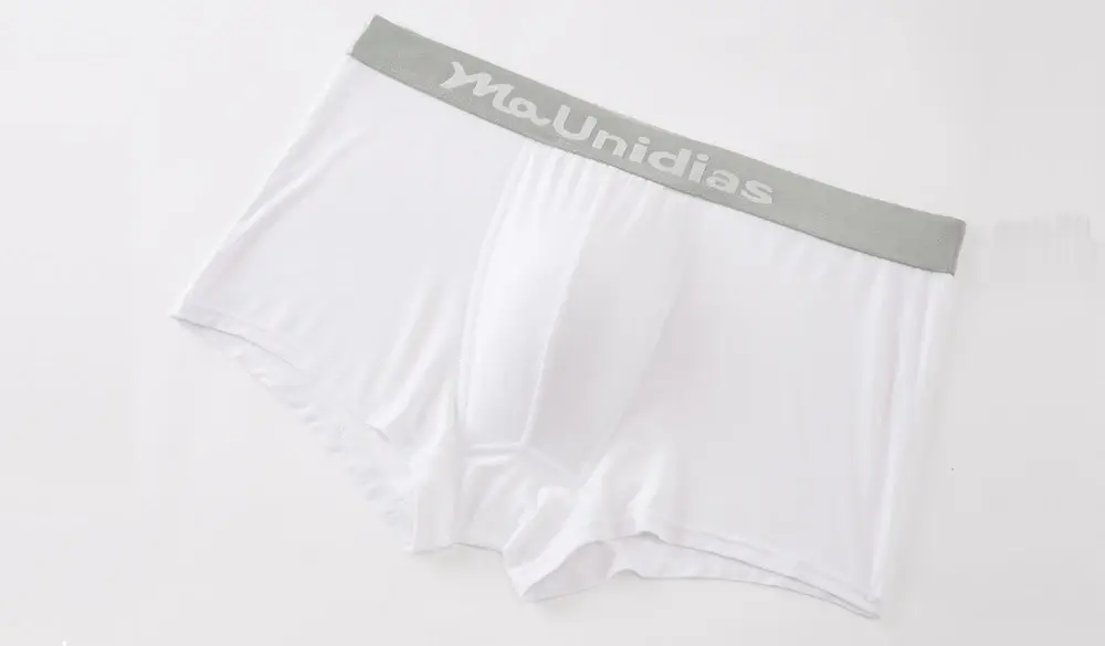 10 Pieces Bamboo Fiber Men's Underpants Solid Color Boxer Briefs Breathable Boxers Underwear Man Stretch Men Panties — image 2