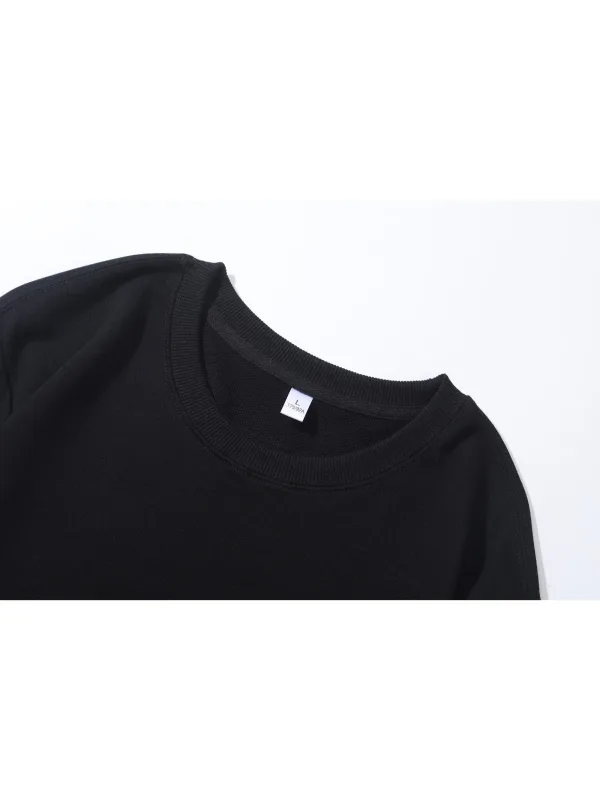 Men's Sweatshirt 2026 Spring Autumn thin Long Sleeve hoodies Solid Pullover Casual Sports Fitness Men Clothing streetwear top — image 3