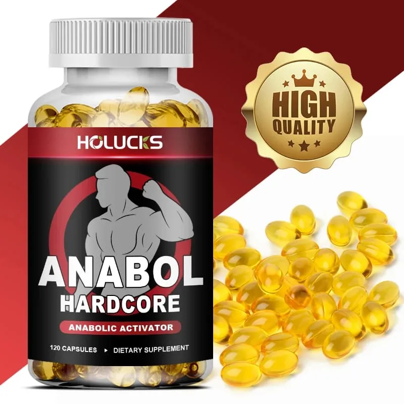 Anabol Hardcore Supplement Muscle Growth for Men To Build Lean Dense High Performance Enhancing Support Overall Health — image 1