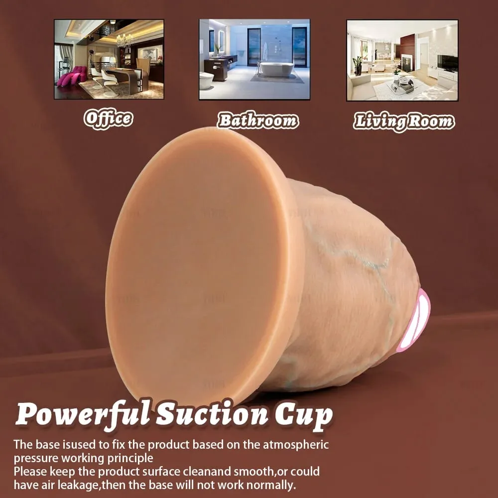 Super Bigger Thick Dildos Realistic Silicone Anal Dildo Expander Thick Penis Butt Plug Adult Sex Toys Masturbation Big Dick — image 6