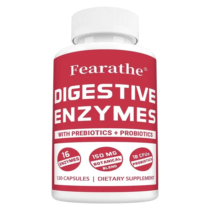 Digestive Enzyme Capsules - with Probiotics & Prebiotics Support Gut Health Immune Support Promote Digestive Health — image 8