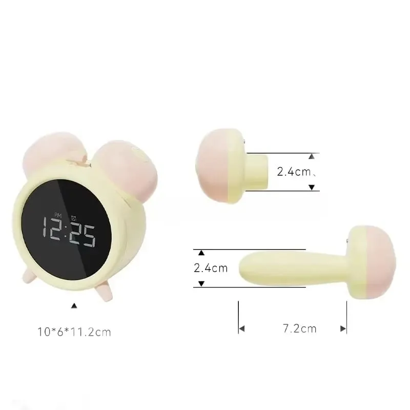 2025 New Female Alarm Clock Sex Toy Concealed and Detachable Suction Vibrator APP Remote Control Vibrator — image 2