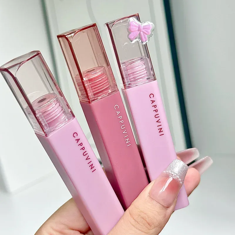 Brillo de labios de terciopelo sedoso, barro de labios mate, taza antiadherente resistente al agua, esmalte de labios a prueba de manchas, lápiz labial líquido que no se decolora, maquillaje coreano — image 5