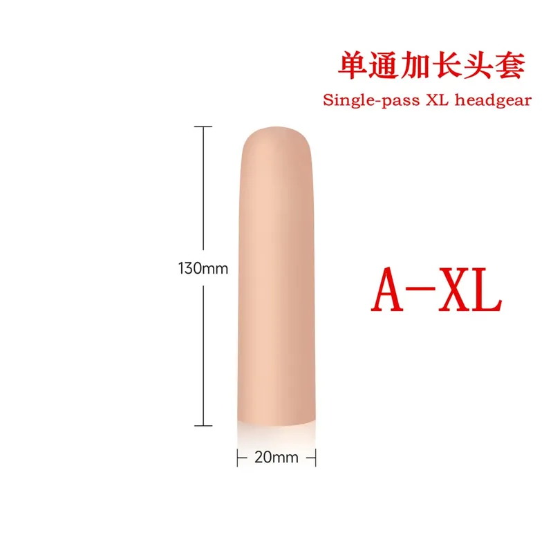 2025 New Penis Sleeves Silicone for Pene Extender Cover Soft Protect Glans Sex Accessories Vacuum Cup Pumps Extension Sext Toys — image 10