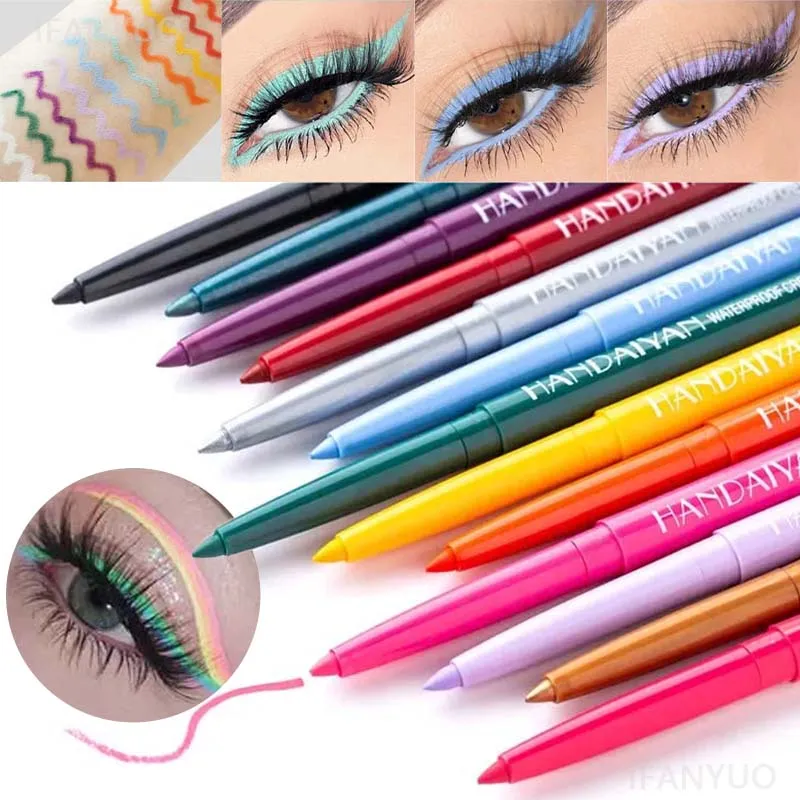 20 Colors Matte Eyeliner Waterproof Long Lasting Gel Liner Easy To Use Rotatable Eyeliner Colorful Eye Liner Eyes Makeup Tools — image 1