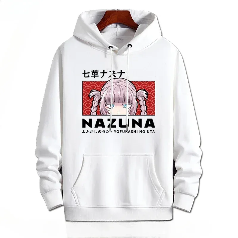 Y2K Anime CALL OF THE NIGHT Nazuna Nanakusa Funny Hoodie Hip Hop Graphic Sweatshirts Poleron Hombre Streetwear Harajuku Tracksui — image 9