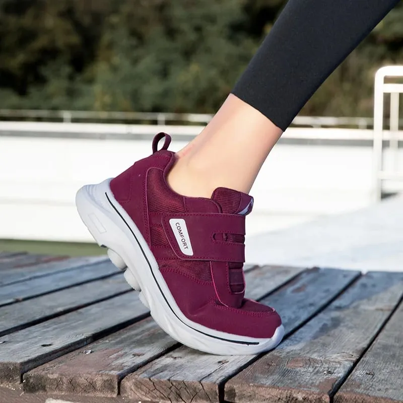 Unisex Comfortable Walking Shoes Lightweight Breathable Non Slip Wide Toe Shoes Casual Sneakers All Season Walking Footwear — image 3
