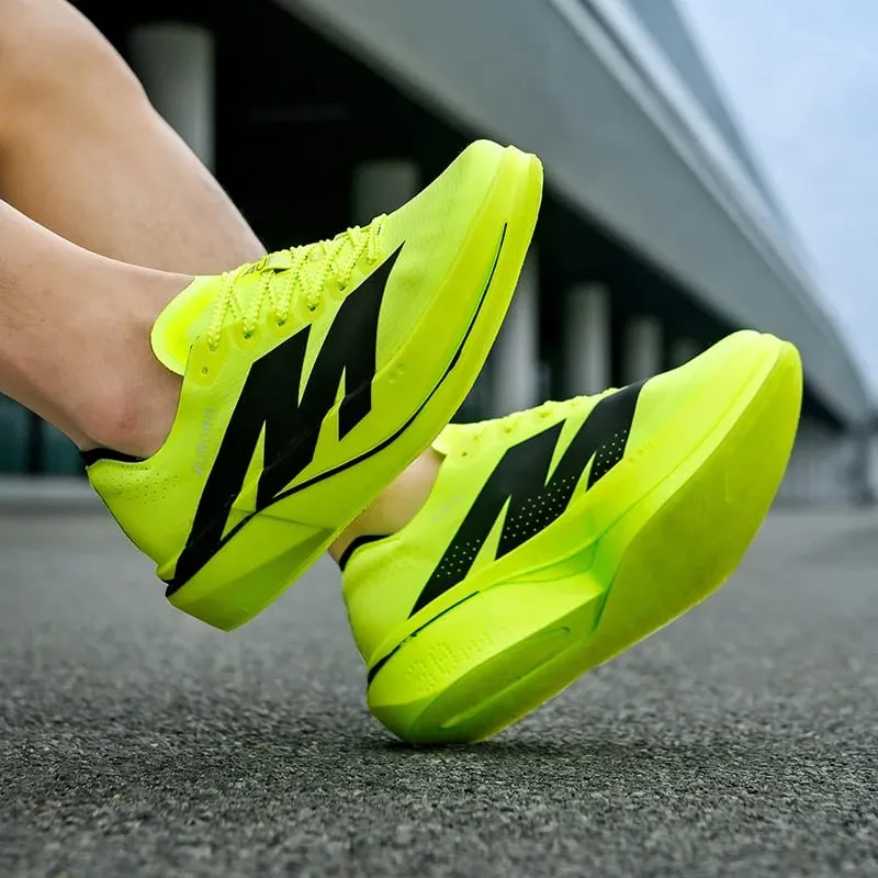 Running Shoes Men Outdoor Carbon Plate Marathon Sports Breathable Lightweight Womens Comfortable Athletic Professional Sneakers — image 4