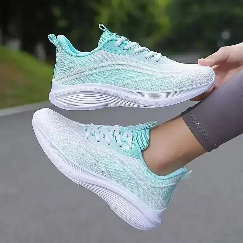 Casual Running Summer Fashion Anti Slip Hiking Mesh Breathability Athletic Shoe Tennis Woman Trend 2025 Woman Sneakers Couple — image 4