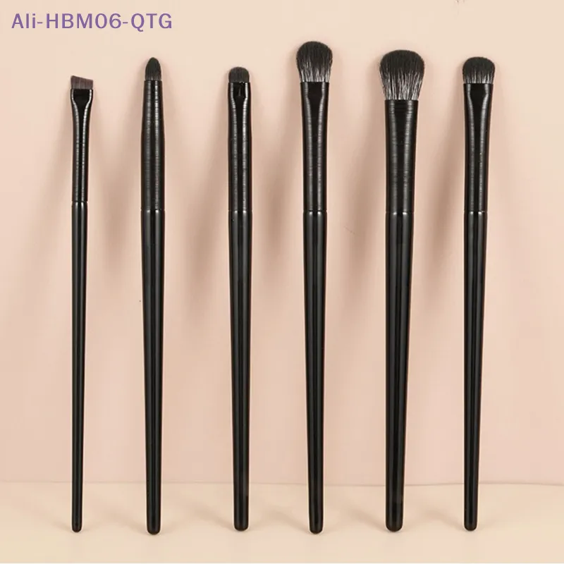 New 6PCS Eyes Makeup Brushes Set Professional Soft Contouring Eyeshadow Eyeliner Eyebrow Brush Women Facial Beauty Cosmetic Tool — image 1