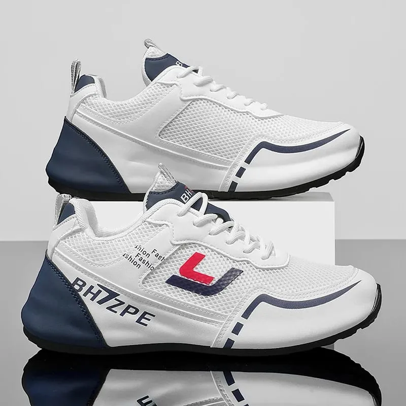 Comfortable Men Casual Sports Shoes Breathable Lightweight Wear Resistant Outdoor Daily Use — image 1