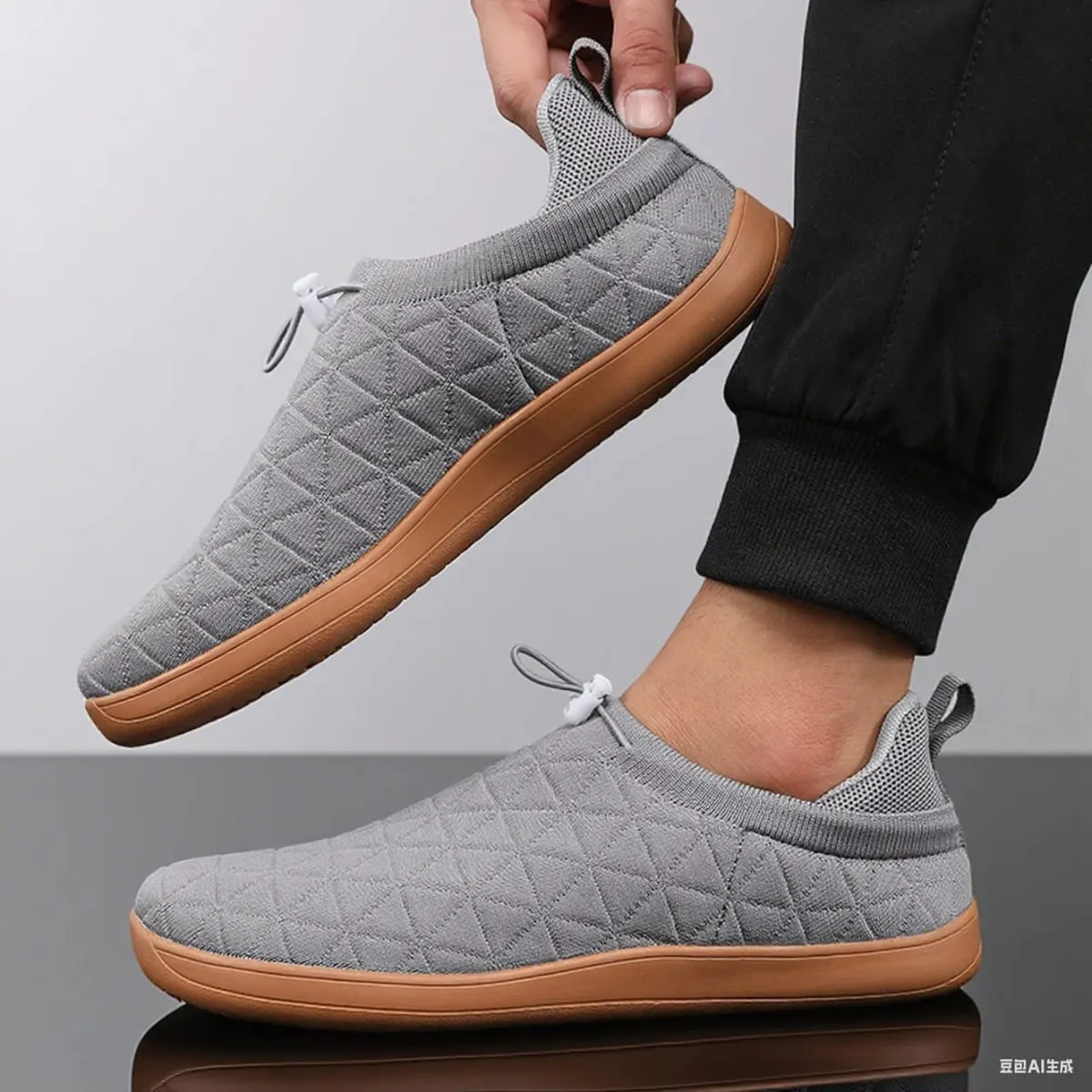 Minimalist and Unisex Wide Mesh Shoes for Comfortable Walking and Casual Outdoor Activities with Soft Soles Suitable for Travel — image 9
