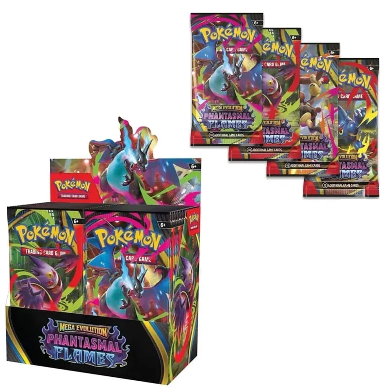 360Pcs/Set Pokemon Card MEGA EVOLUTION Chaos Rising Prismatic Evolutions Black Bolt English Booster Battle Transaction Card — image 5