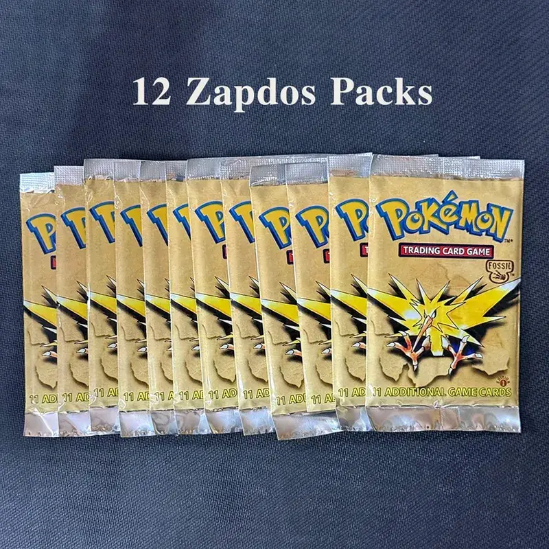 11Cards/Pack PTCG Booster Packs Proxy Card Jungle/Fossil/Base Set Charizard Blastoise Venusaur PKM Board Game collectible Cards — image 14