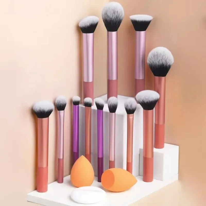 Professional Makeup Brush Double Head Foundation Powder Concealer Makeup Brush Soft Fiber Hair Cosmetic Beauty Tools — image 12