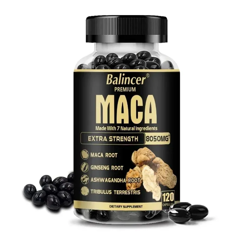 7in1 Premium Maca Root Capsules with Ashwagandha Ginseng and More - Nergy Performance and Mood Support — image 8
