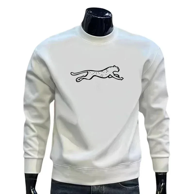 Hot Sales Men's Sweatshirts Print O-Neck High Quality Long Sleeves Casual Man Popular Top Sports Clothing Pullover Jogging Daily — image 4