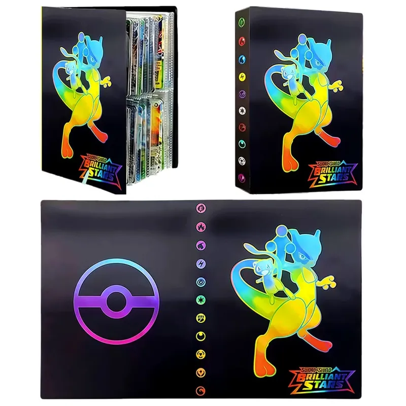 240/540PCS Pok é mon Cards Album Book Pokemon Game Charizard Card Album VMAX GX EX Holder Collection Binder Folder Kids Toy Gift — image 13