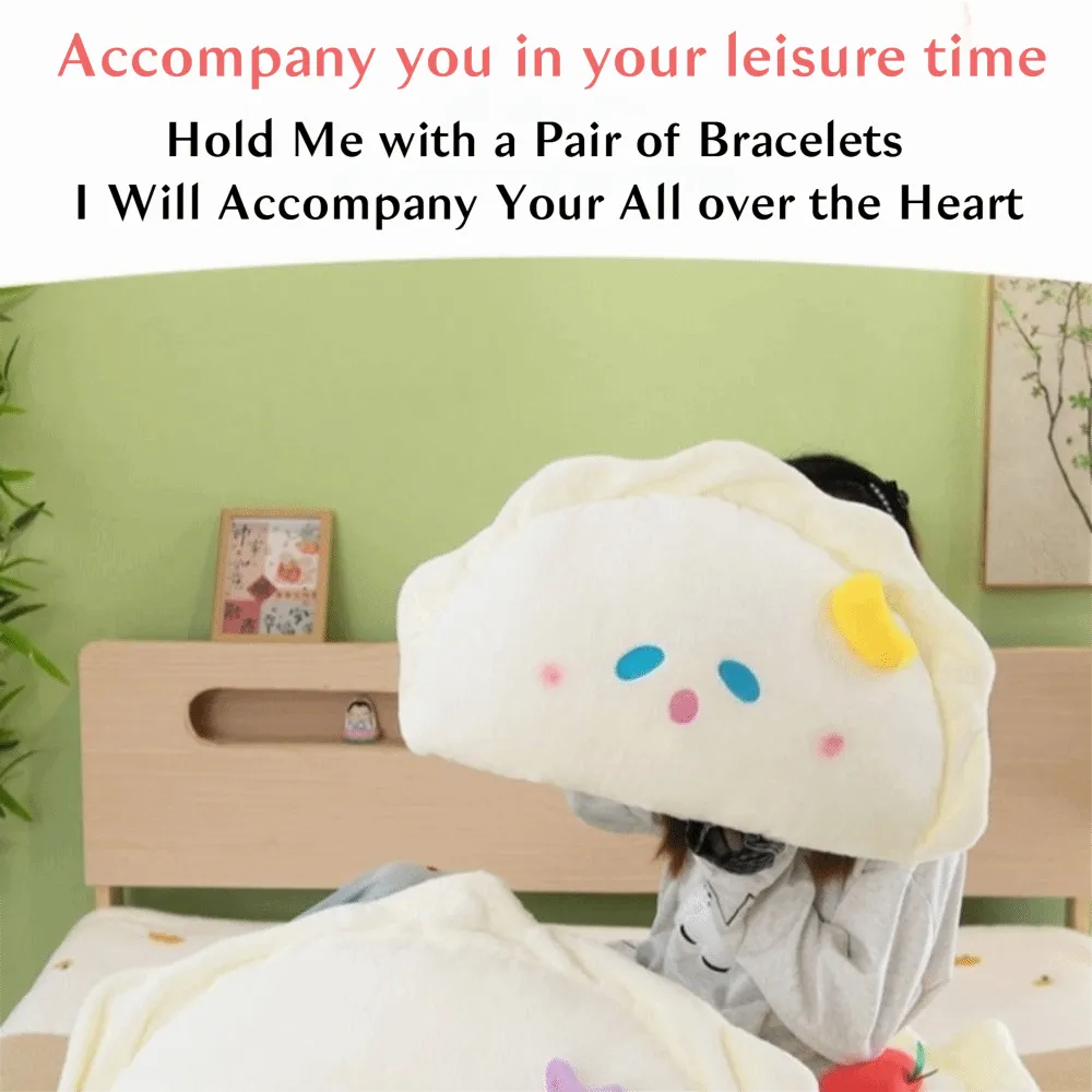 Sød 50 cm plyspude Stars Moon Dumpling Doll Apple tegneserie Cloud Doll Fantastisk gave — image 3