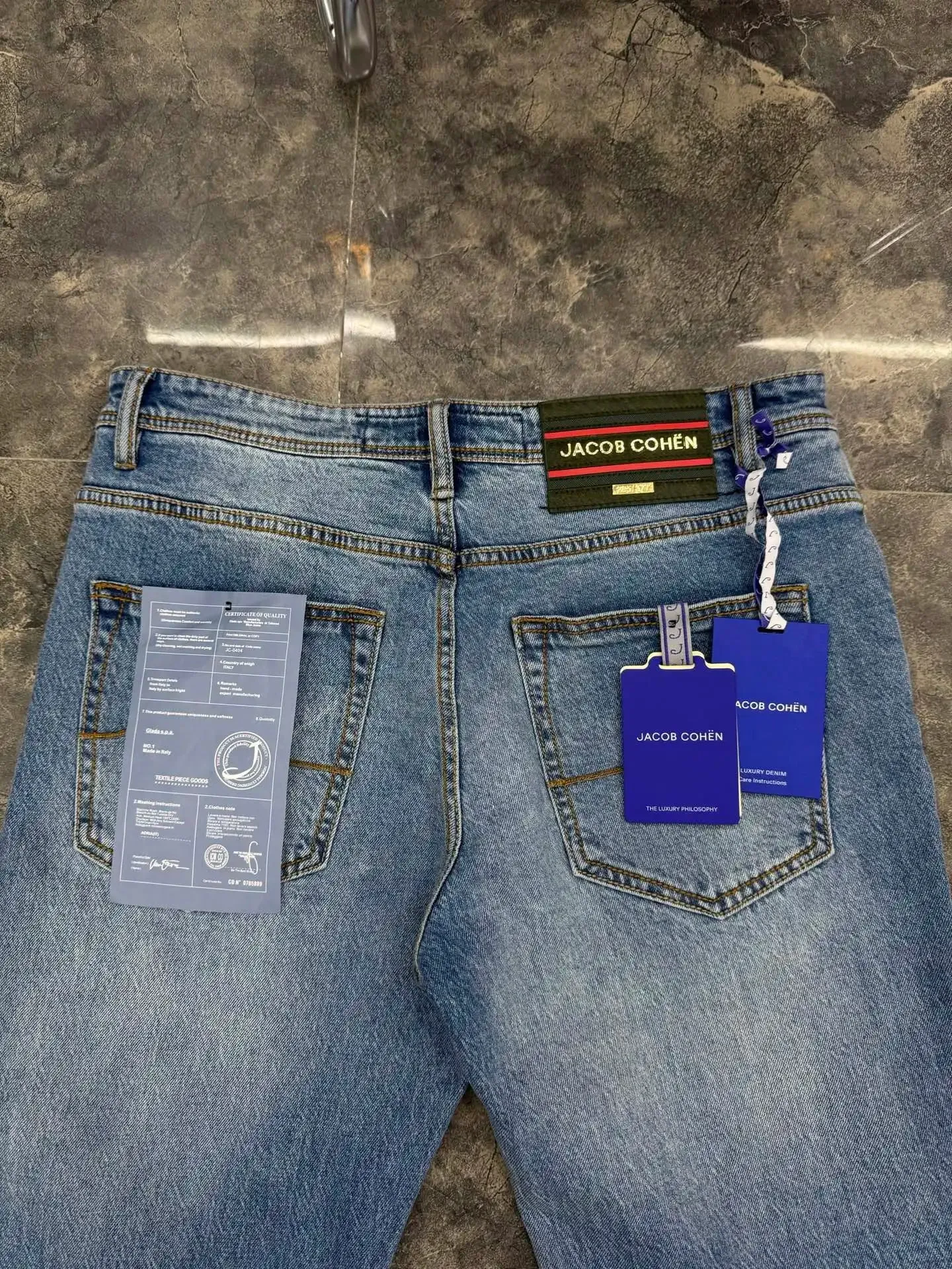 Jeans Thin Cotton Men 2026 Spring Summer new outdoors quality embroidery comfortable straight Big size 29-40 Pants — image 5